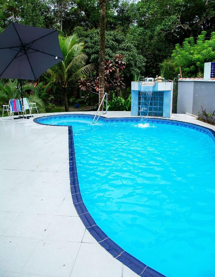 Linda Casa Com Lazer A 500M Da Praia Guaratuba Sp Bertioga Ngoại thất bức ảnh