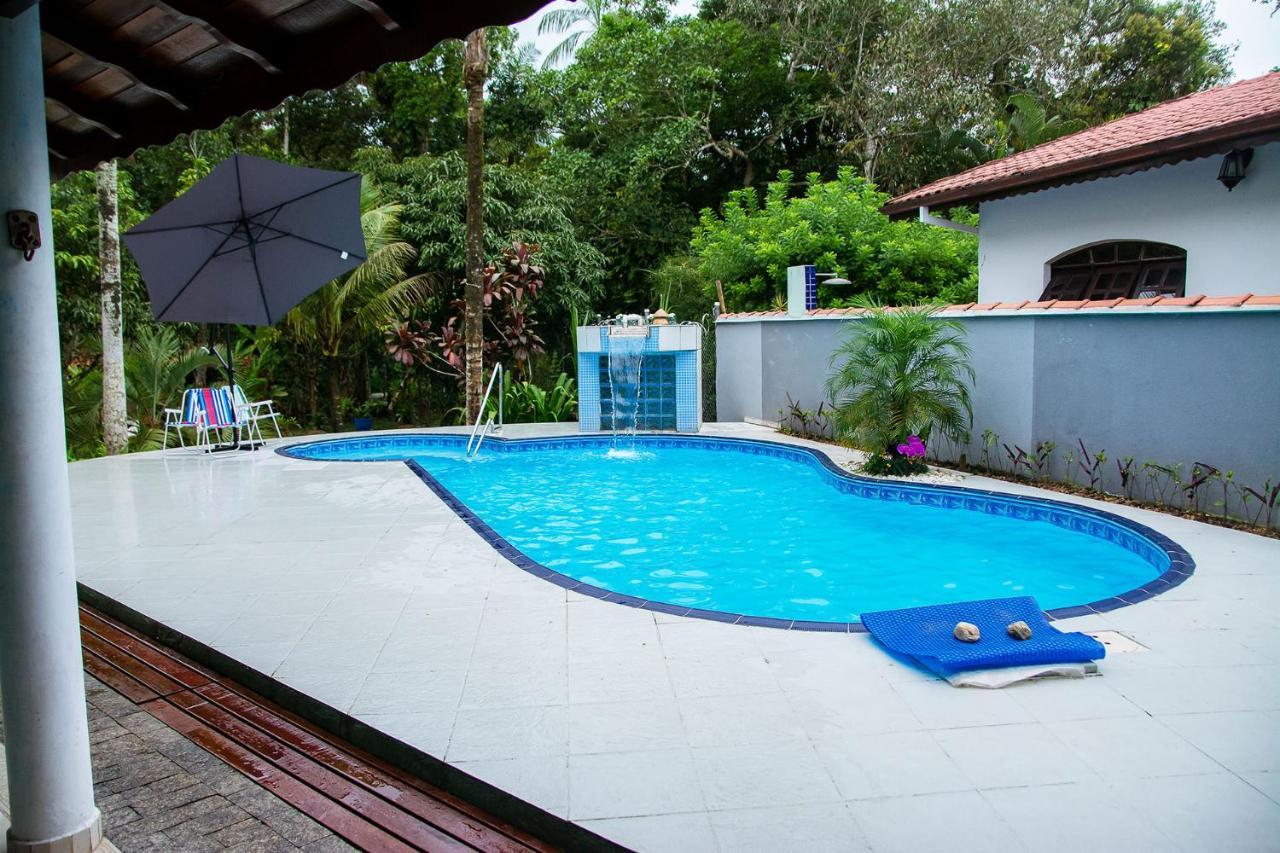 Linda Casa Com Lazer A 500M Da Praia Guaratuba Sp Bertioga Ngoại thất bức ảnh
